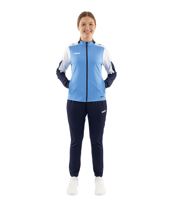 JAKO Dynamic Trainingsjacke Damen Blau F431 - blau