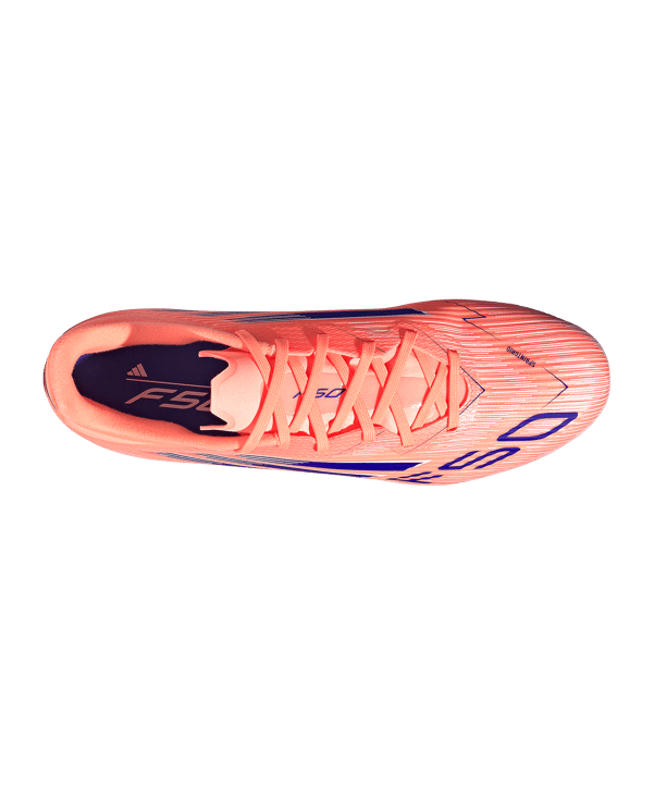 adidas F50 League FG/MG Coral Blaze Orange - orange