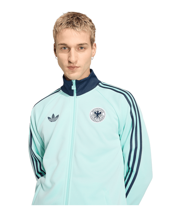 adidas DFB Deutschland Originals Jacke Türkis - tuerkis