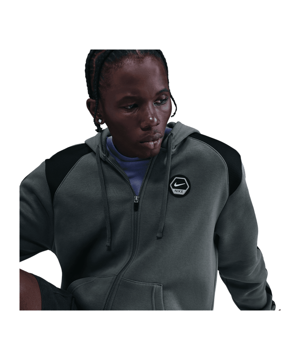 Nike NSW Club Hoody Grau F068 - grau