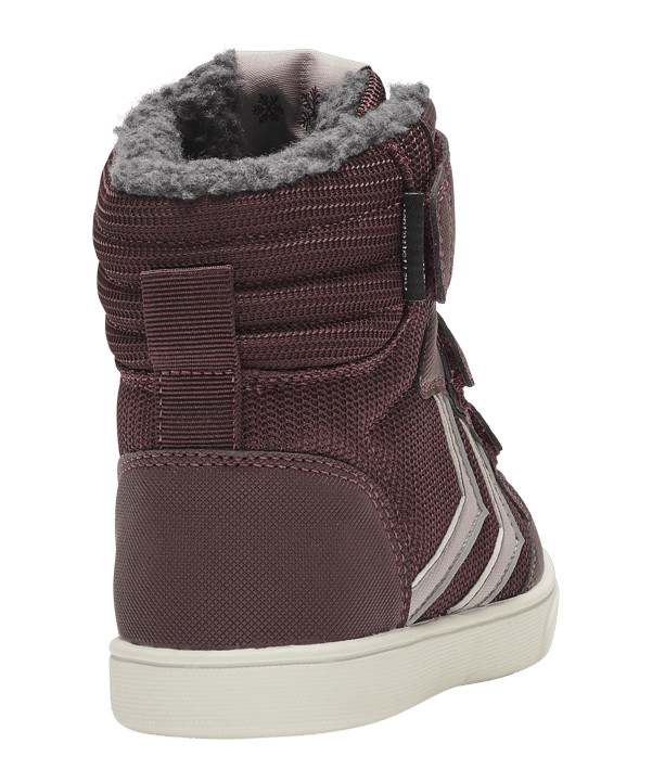 Hummel Stadil Super Poly Mid Recycle Sneaker  enfants brun F8016 - brun