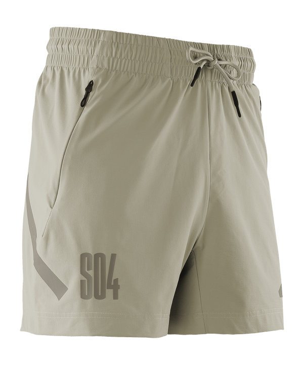 adidas FC Schalke 04 Z.N.E. Short Beige - beige