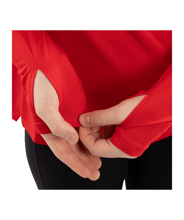 JAKO ZipTop Light Flow Sweatshirt Damen Rot F100 - rot