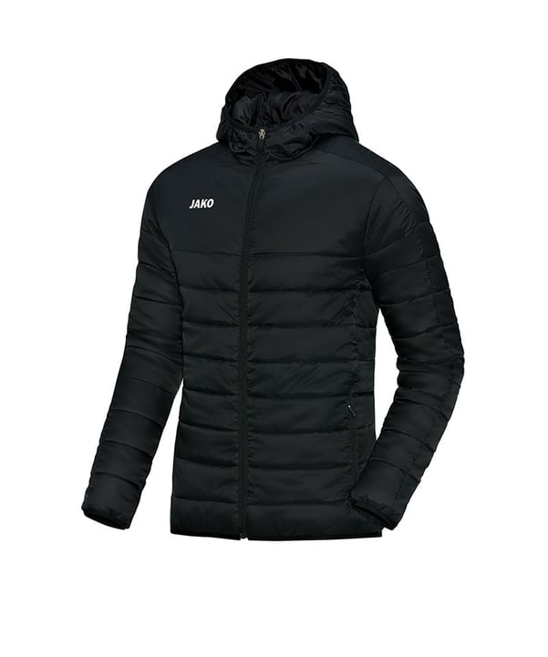 JAKO Classico Steppjacke Kids Schwarz F08 - schwarz