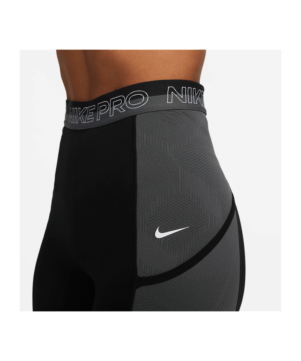 Nike Pro High-Waisted 7/8 Leggings Damen F010 - schwarz