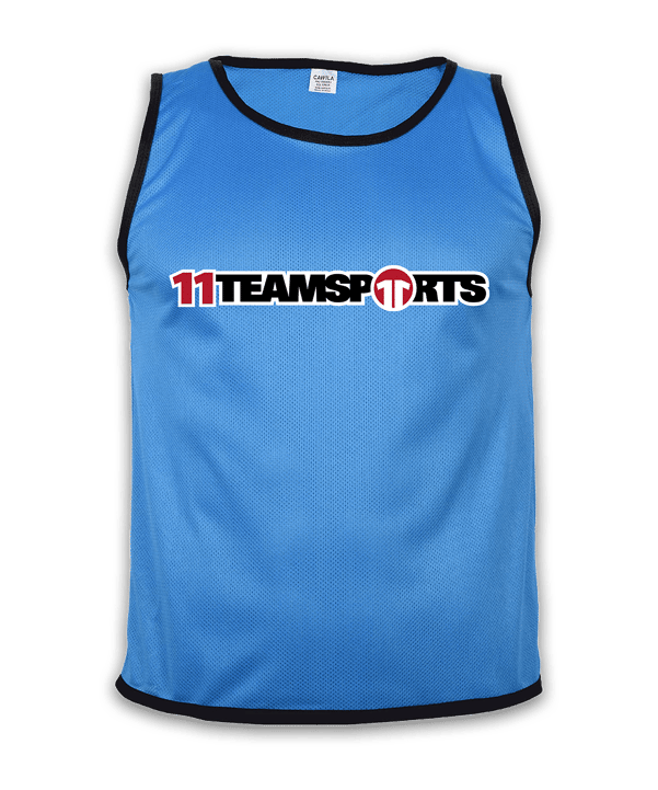 Cawila Leibchen 11teamsports 3er Set Blau | Kennzeichnungshemden - blau