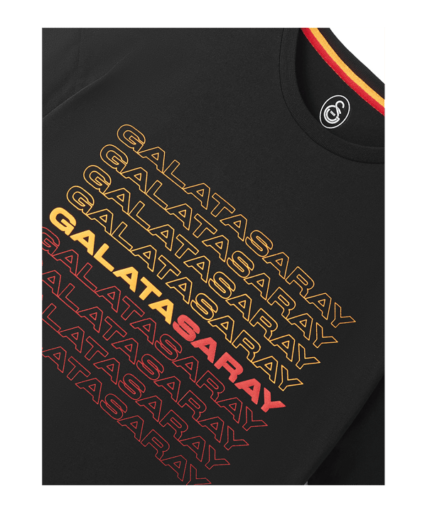 Galatasaray Istanbul T-Shirt Kids Schwarz - schwarz