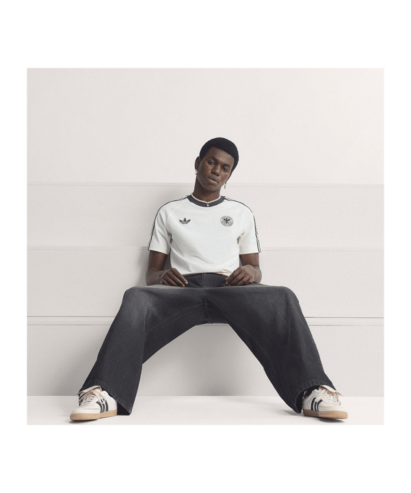 adidas DFB Deutschland Originals T-Shirt Weiß - weiss