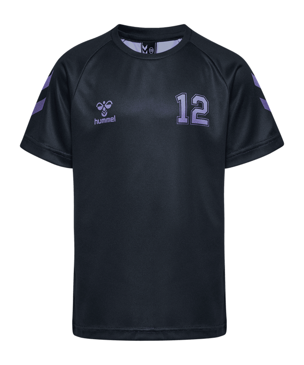 Hummel Shimmer Set Trikot Set Kids Schwarz F3069 - schwarz