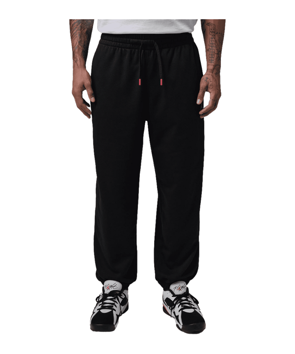 Jordan Brookyln Fleece Jogginghose Schwarz