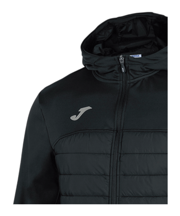 Joma Berna Winterjacke Kids Schwarz - schwarz