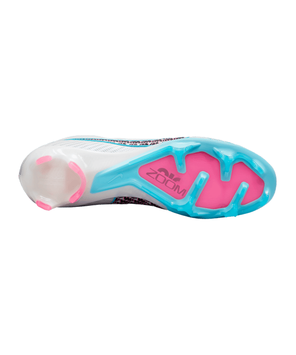 Nike Air Zoom Mercurial Vapor XV Elite FG Blast Weiss Blau Pink F146 - weiss