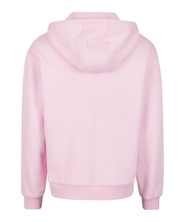 Urban Classic Fluffy Kapuzenjacke Rosa - rosa