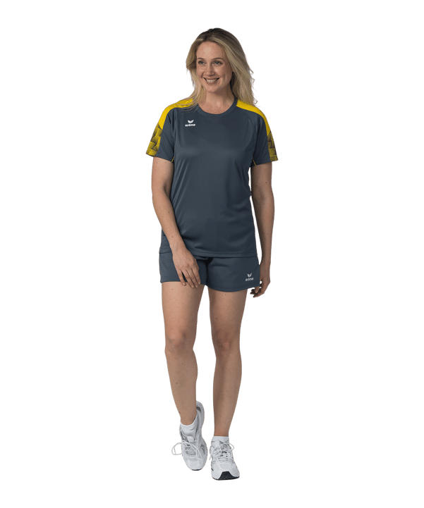 Erima EVO STAR T-Shirt Damen Grau F1082416 - grau
