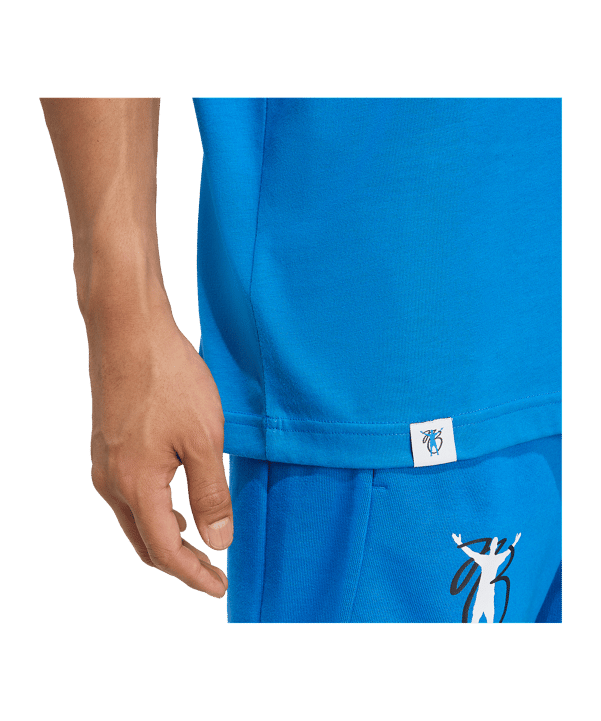 adidas Jude Bellingham T-Shirt Blau - blau