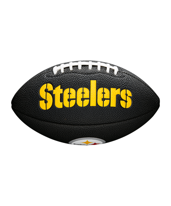 Wilson NFL Pittsburgh Steelers Football Ball Schwarz - schwarz