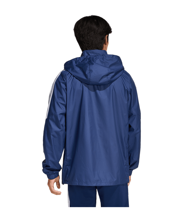 adidas Tiro 26 League Windjacke Dunkelblau - weiss