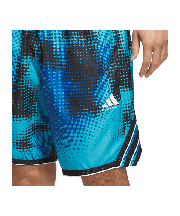 adidas Crazy Lite AOP Short Blau - blau