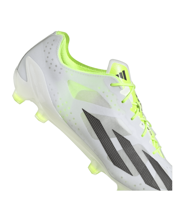 adidas X Crazyfast+ FG Crazyrush Weiss Schwarz Gelb - weiss