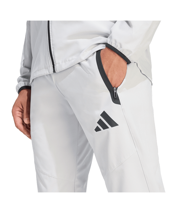 adidas Tiro Travel Woven Hose Grau - grau