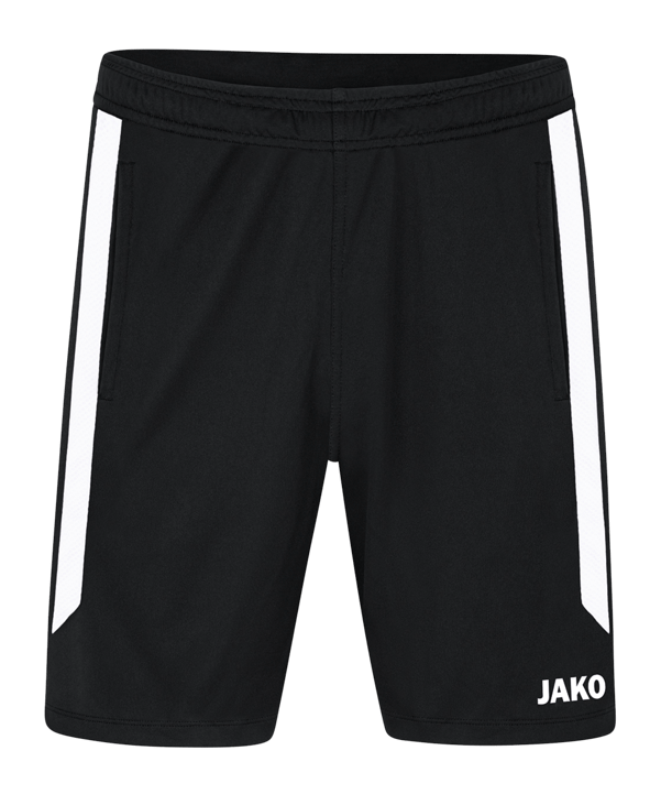 JAKO Power Short Kids Schwarz Weiss F802 - schwarz