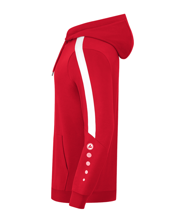 JAKO Power Hoody Rot Weiss F100 - rot