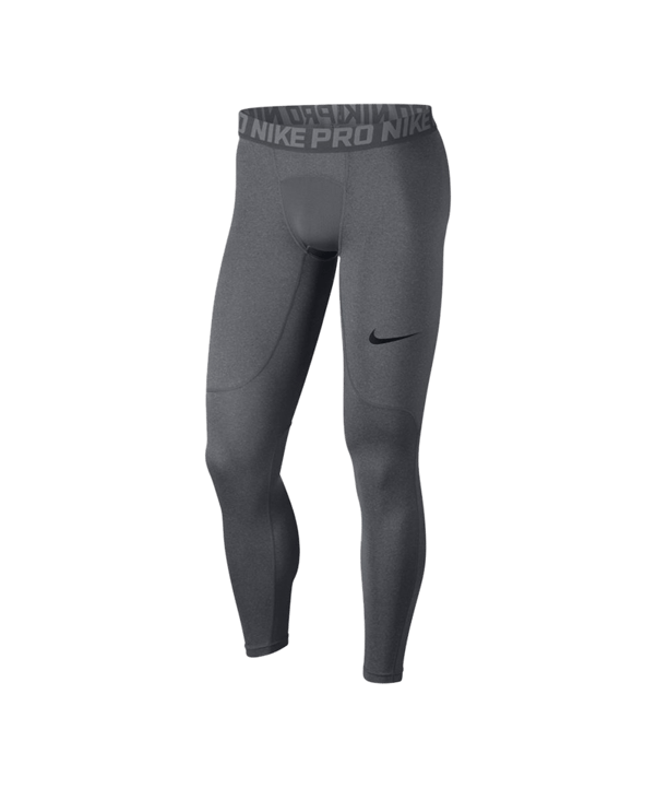 Nike Pro Tight Hose lang Grau F091 - grau