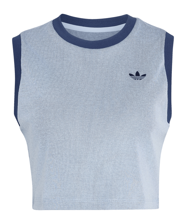 adidas Originals Heather Canottiera Donna Blu - blu