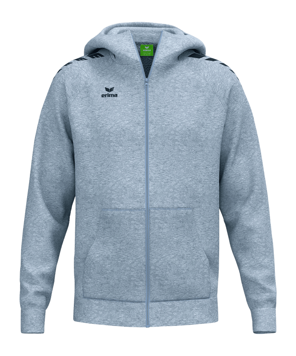 Erima CMPT Wings Jas met capuchon Grijs K2072623 - grijs