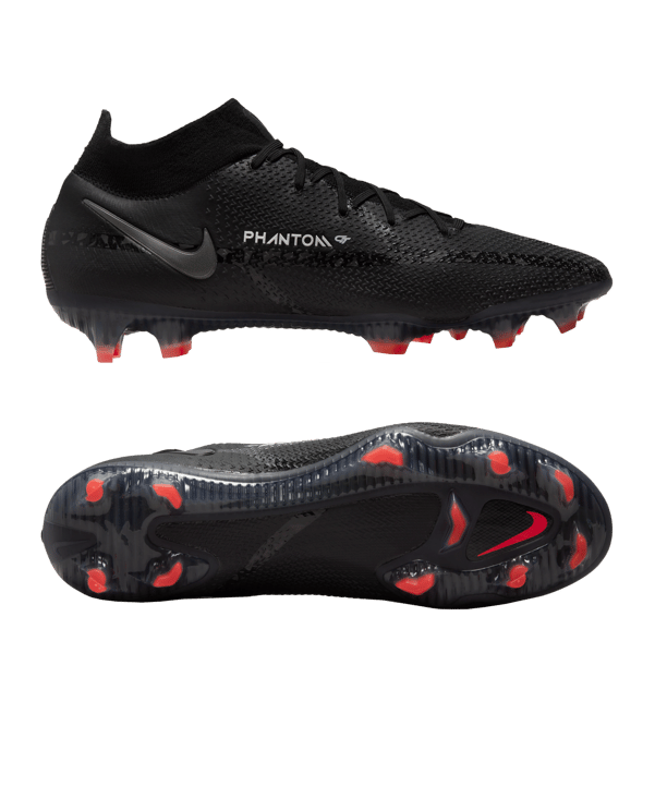 Nike Phantom GT2 Shadow Elite DF FG Schwarz Grau F001 - schwarz