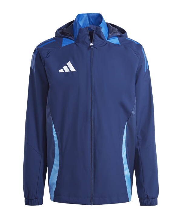 adidas Tiro 24 Competition Allwetterjacke Blau - blau