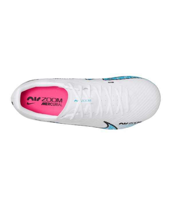 Nike Air Zoom Mercurial Vapor XV Academy AG Blast Weiss Blau Pink F146 - weiss