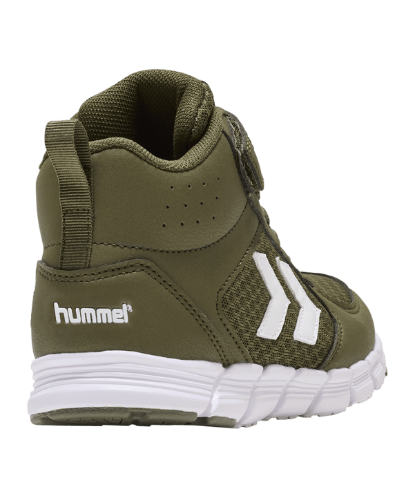 Hummel Speed Mid Sneaker Kids Grün F6086 - gruen