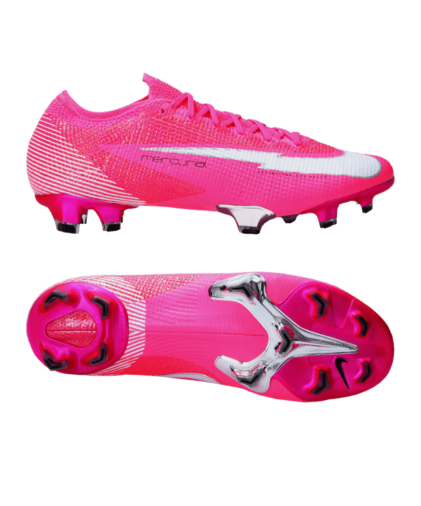 Nike Mercurial Vapor XIII Mbappe Elite FG Pink F611 - pink