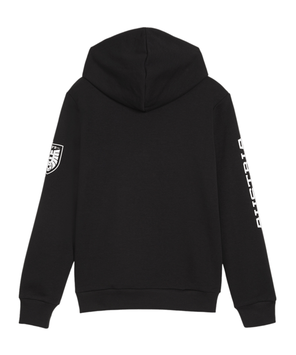 PUMA Österreich Ftbl Icons Hoody Kids Schwarz F08 - schwarz