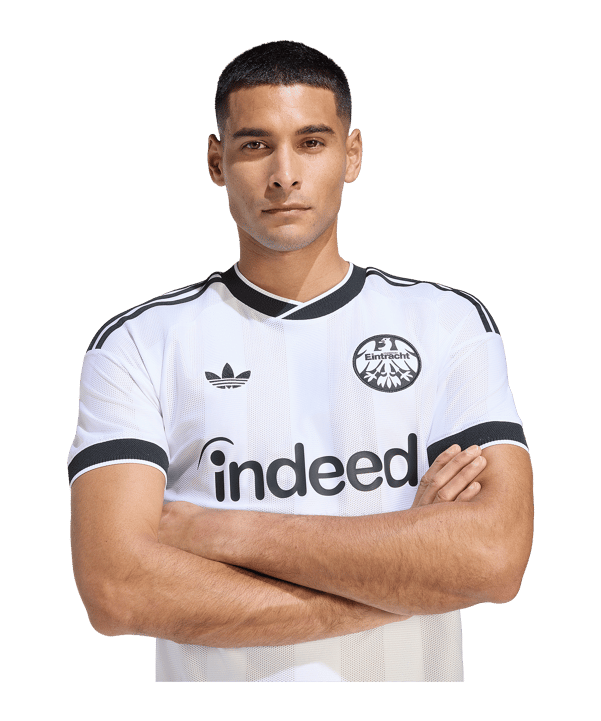 adidas Eintracht Frankfurt Maglietta Away 2026/2027 Bianco - bianco