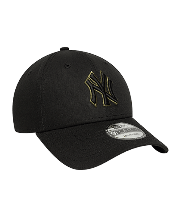 New Era MLB 9Forty New York Yankees Outline Pet Zwart - zwart