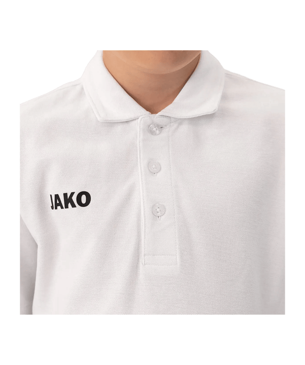 JAKO Base Polo Bambini Bianco C6365 - bianco