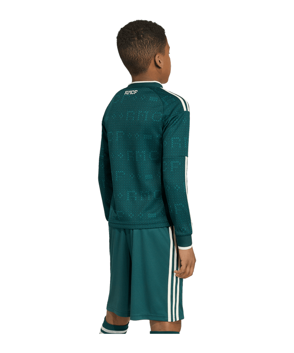 adidas Real Madrid Maillot à manches longues Away 2026/2027 Enfants Vert - vert