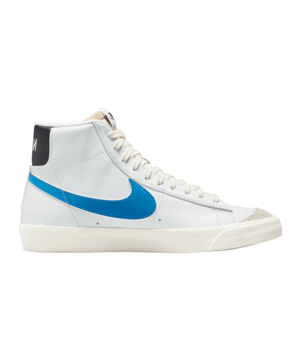 Nike Blazer Mid 77 Vintage Weiss Blau F118 - weiss