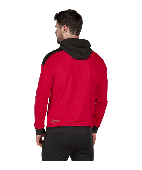 Erima Change by Kapuzenjacke Rot Schwarz - rot