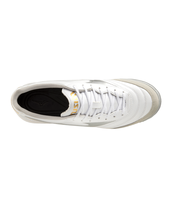 Mizuno Morelia Sala Classic IN Halle Weiss F03 - weiss