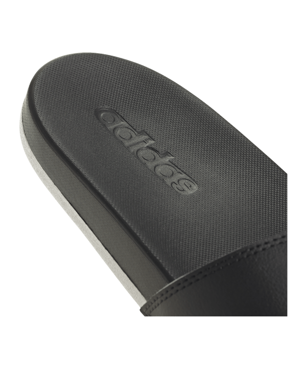 adidas Adilette Comfort Schwarz Weiss - schwarz