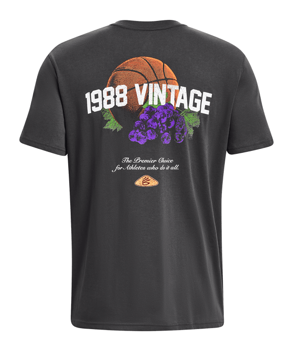 Under Armour Curry Vine HW T-Shirt Grau F010 - grau