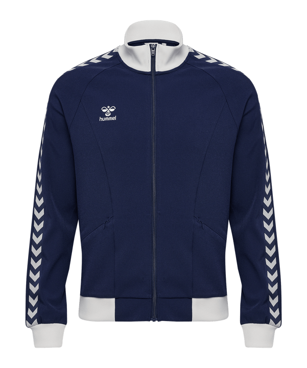hummel Root Track Jacke Blau F7026
