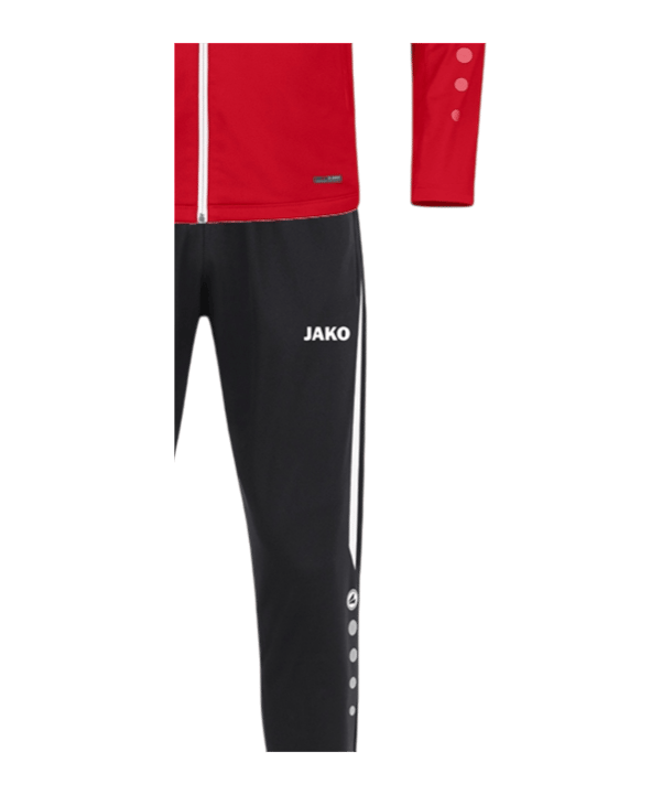 JAKO Polyester Power Trainingsanzug Kids Rot F100 - rot