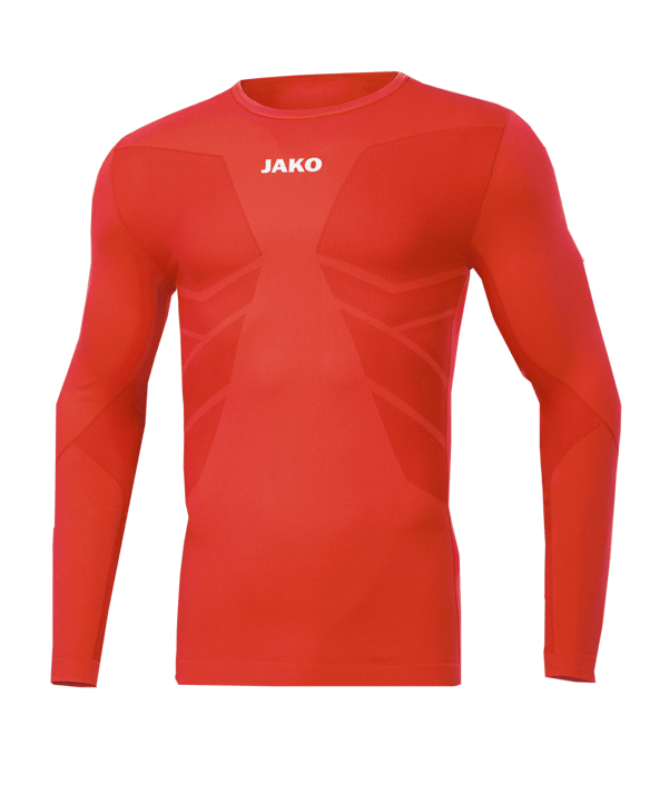 JAKO Comfort 2.0 langarm Orange F18 - orange