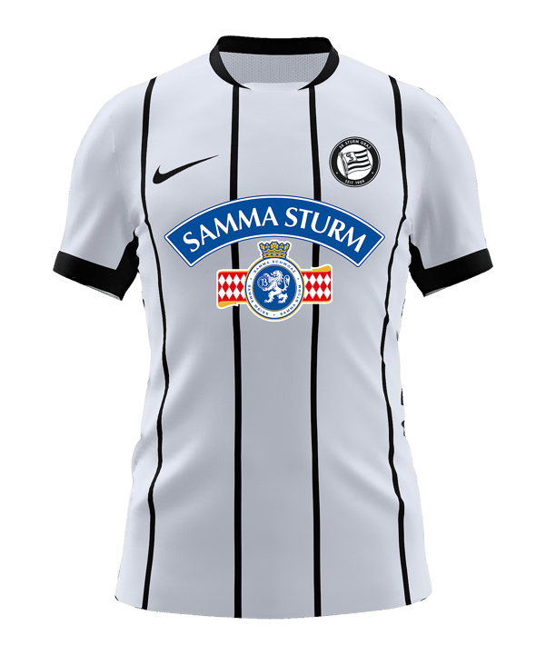 Nike SK Sturm Graz Trikot Away 2026/2027 Kids Weiß F106 - weiss
