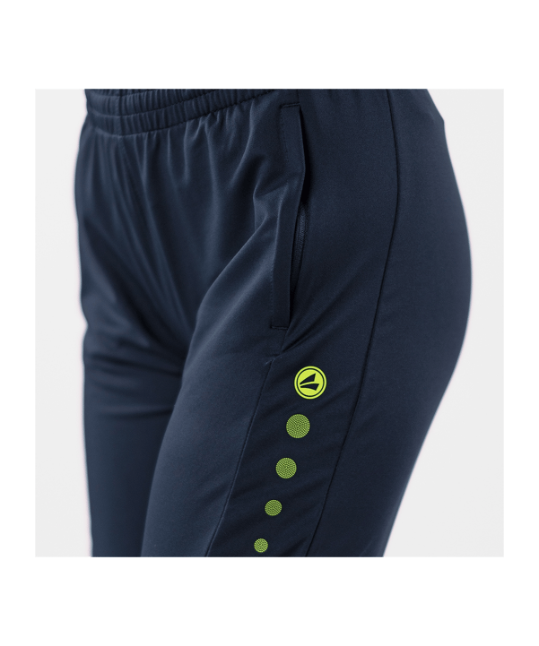 JAKO Premium Trainingsbroek Dames Blauw K093 - blauw