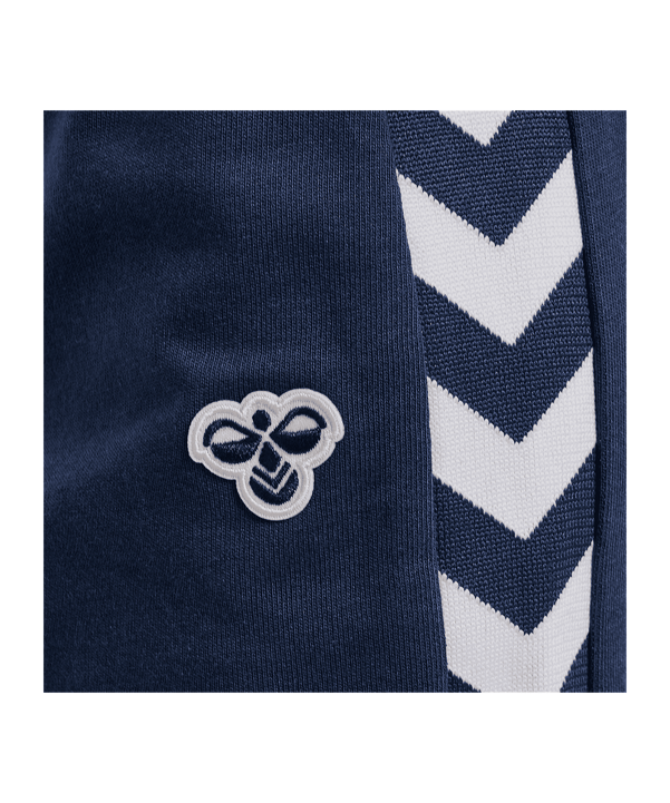 Hummel Mini Reg Chevron Set Trainingsanzug Kids Blau F7459 - blau